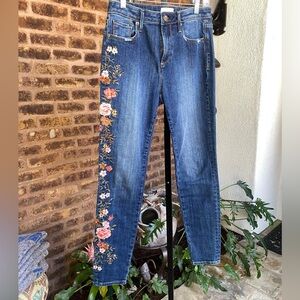 Driftwood Embroidered Jeans